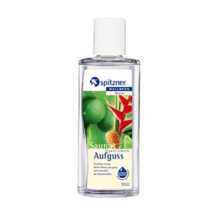 Spitzner Saunaaufguss Ingwer Limette Wellness, 190 ml