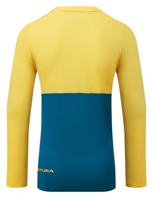 Maillot Manches Longues Enfant Unisexe Altura Spark Trail Bleu/Jaune