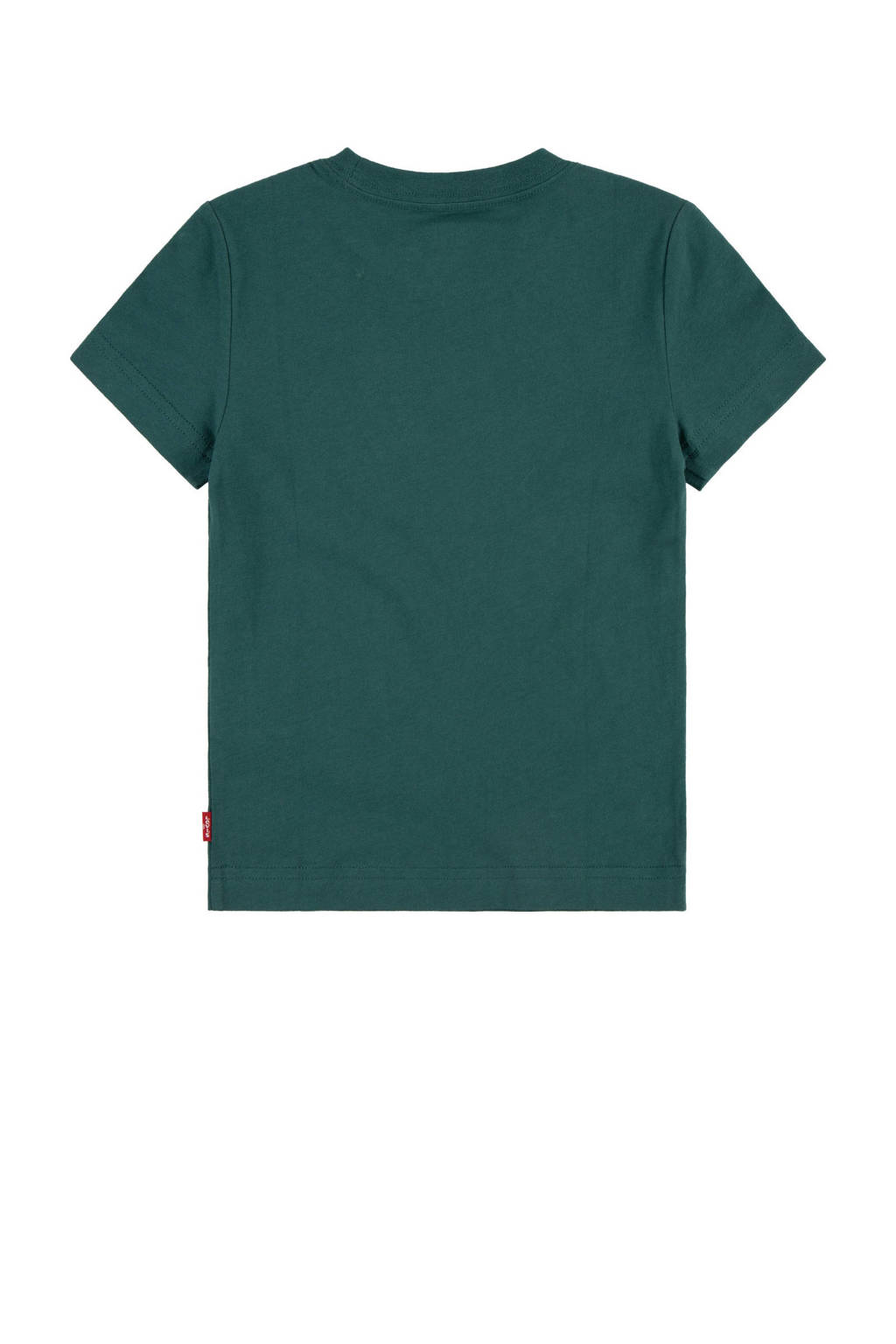 Levi's T-shirt Batwing met logo donkergroen