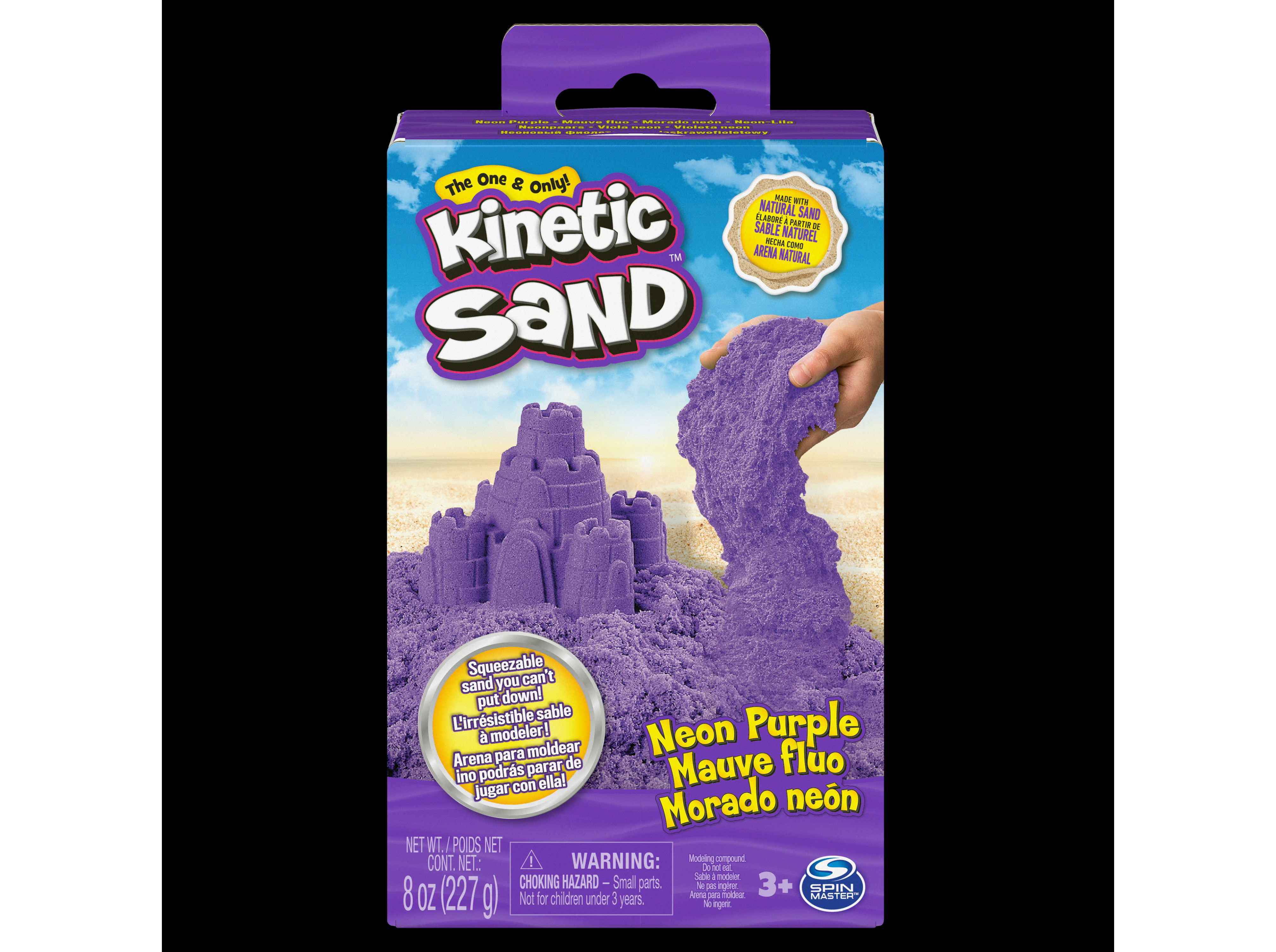 CAIXA DE AREIA KINETIC SAND CORES SORTIDAS