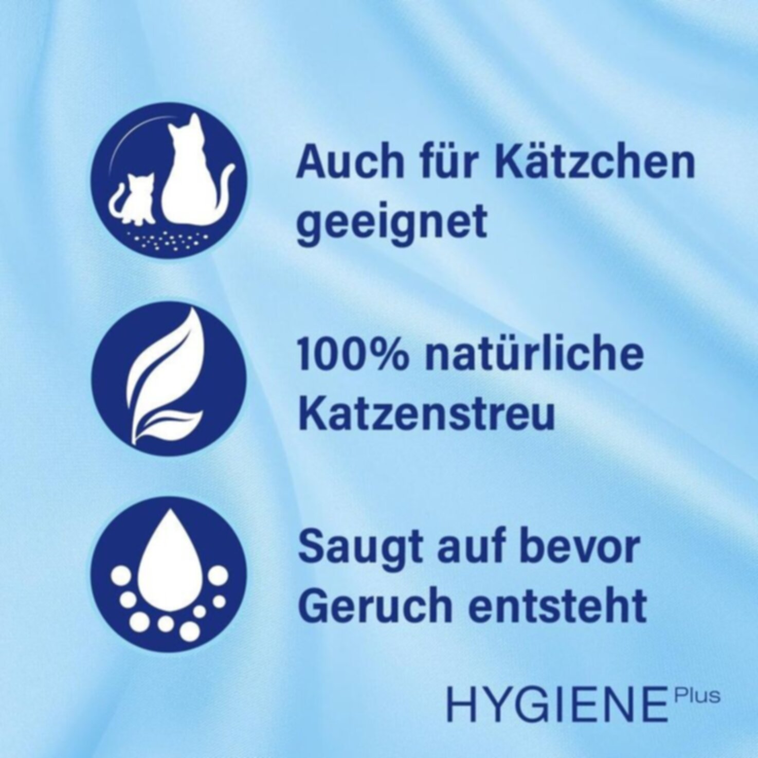 Catsan Hygiene Plus Katzenstreu nicht klumpend