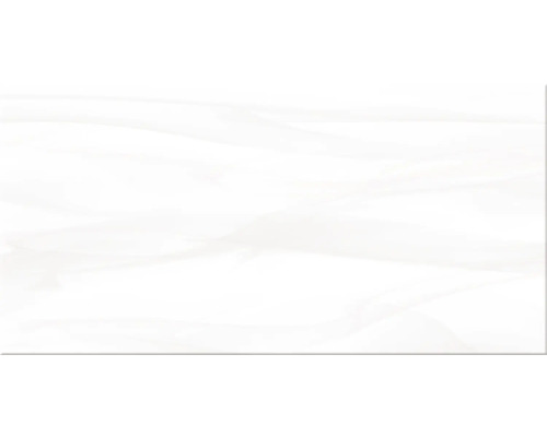 Steengoed wandtegel Macao wit mat met strepen 30 x 60 cm
