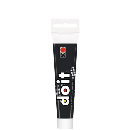 Marabu DO IT craft paint, Schwarz 073, 36 ml