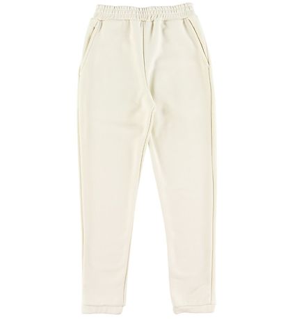 Grønt Sweatpants - Lilian - Creme