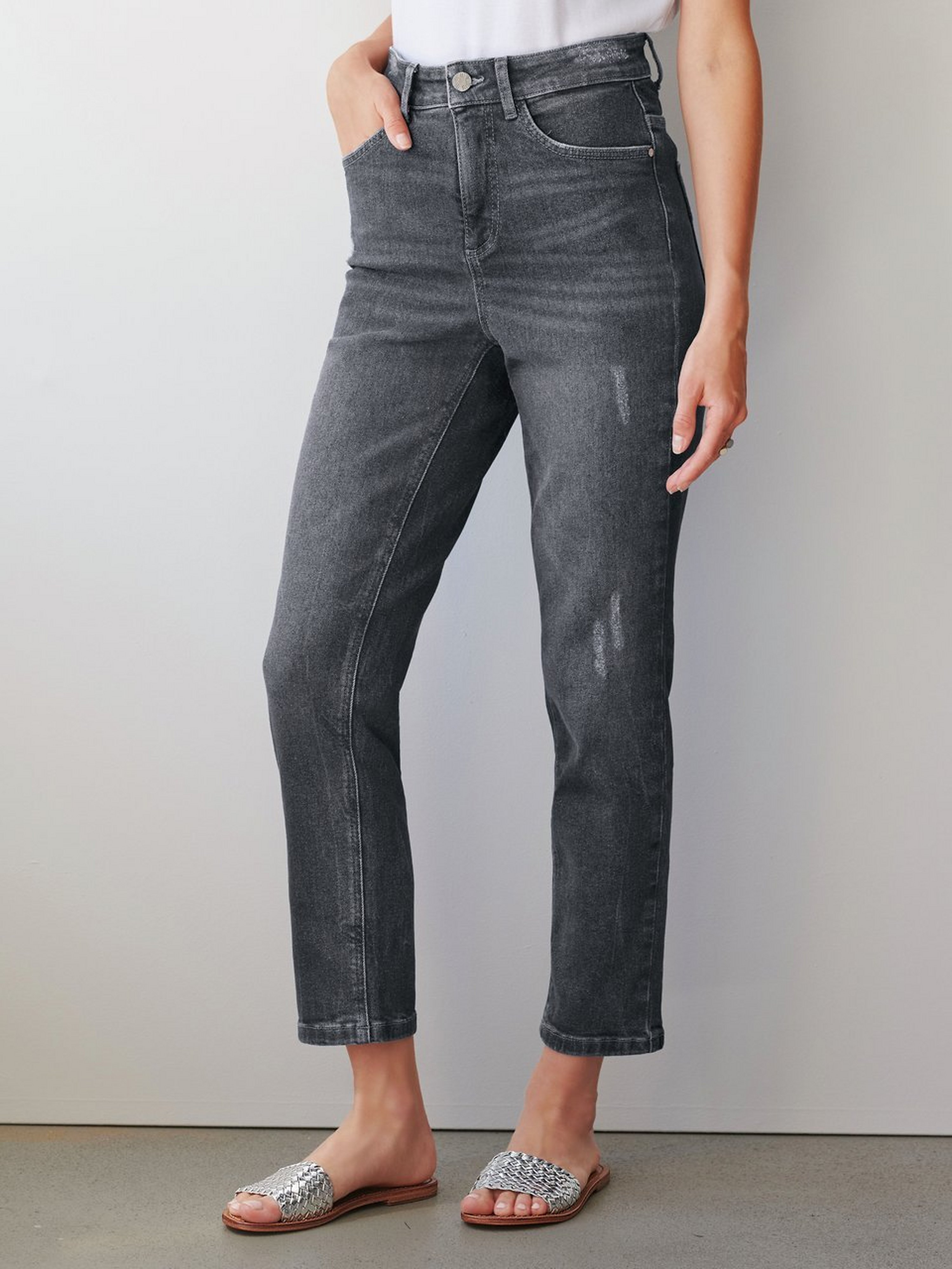 Knöchellange Jeans