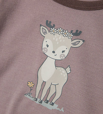 Name It Bluse - Wolle - NmfWillit - Purple Dove