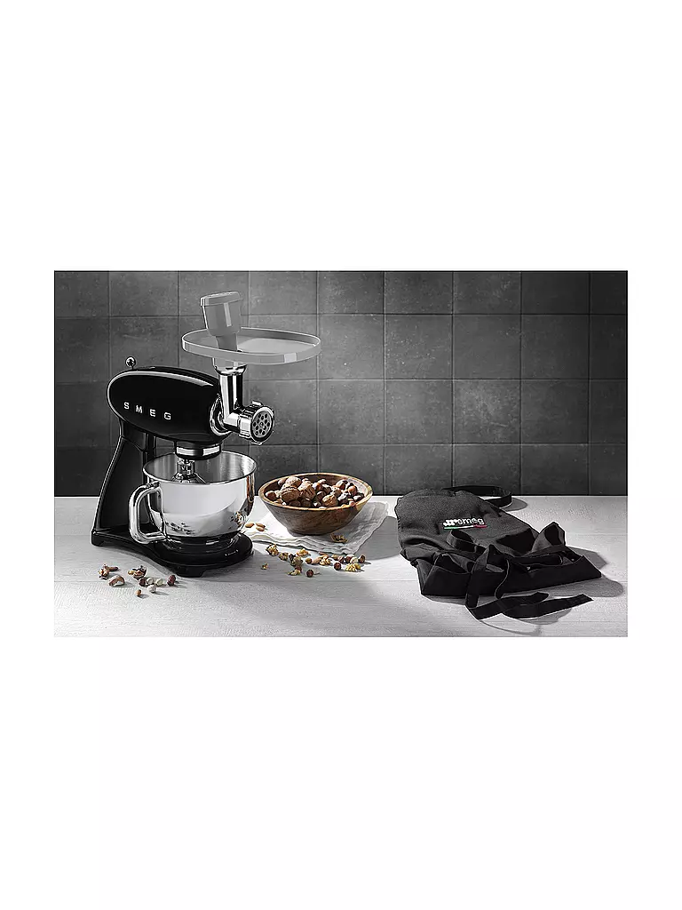 SMEG Küchenmaschine SMF03BLEU (Schwarz) schwarz