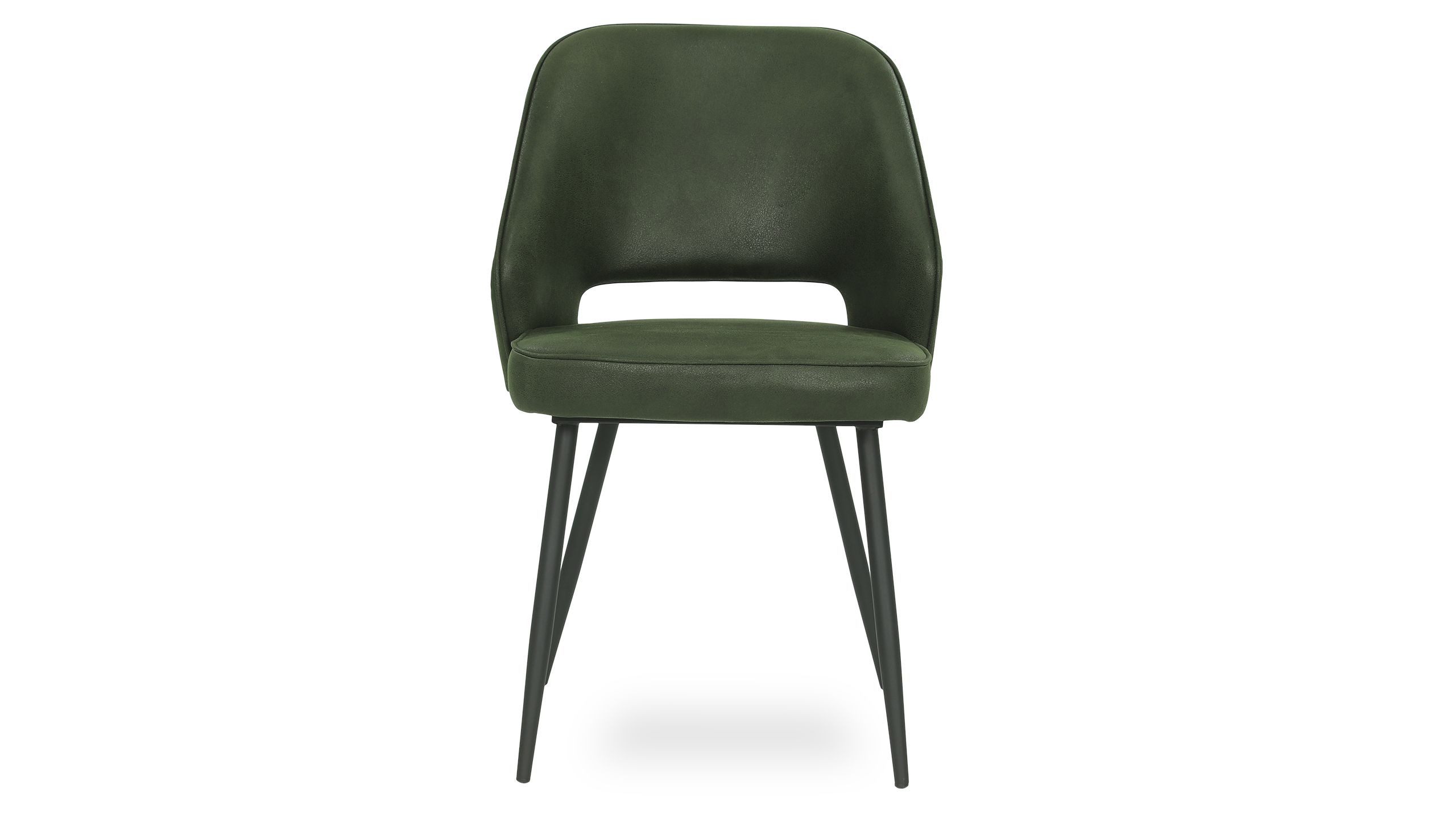 Eetkamerstoel - microvezel army Finn B53 x D59 x H84 cm