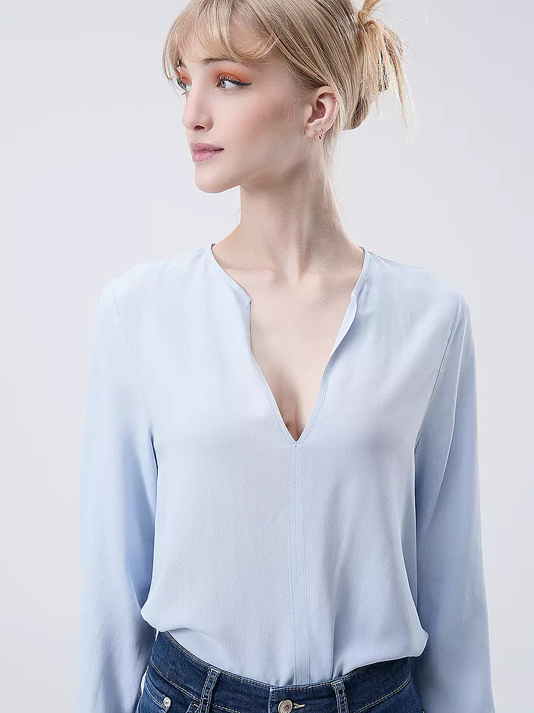 TOMMY HILFIGER Bluse hellblau