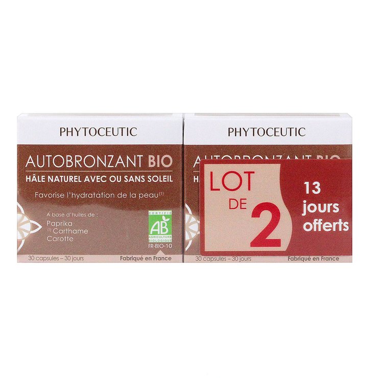 Autobronzant bio 2x30 capsules