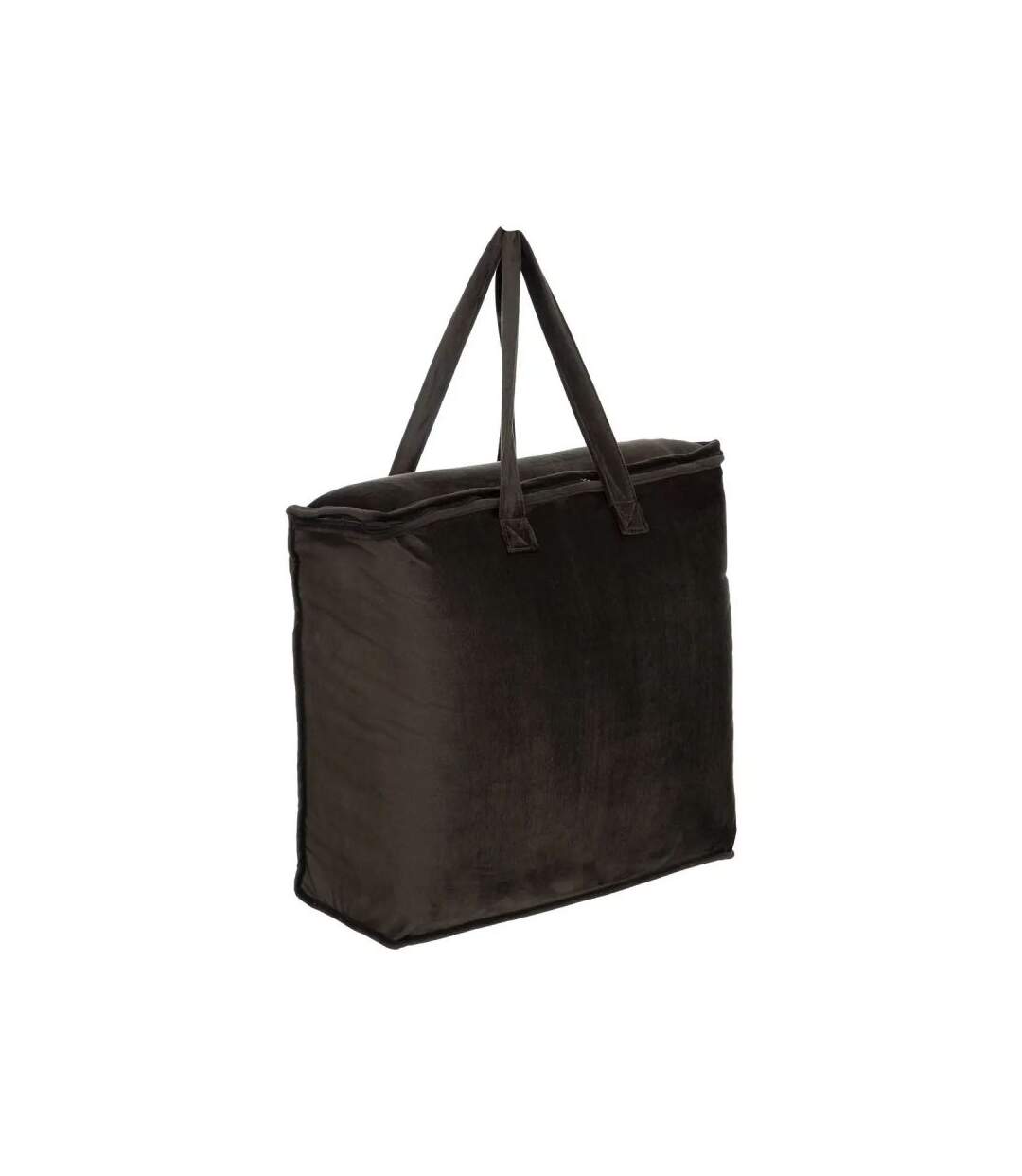 Couvre lit en Velours Jiling 240x260cm Gris Foncé