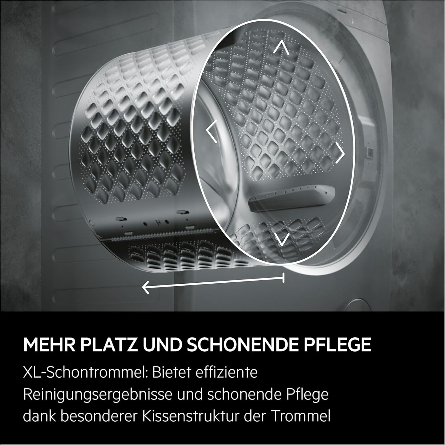 AEG LR7EW75610 WiFi Waschmaschine / Serie 7000 mit ProSteam / UniversalDose Schublade / 11,0 kg / Leise / Mengenautomatik / Nachlegefunktion / Kindersicherung / Wasserstopp / 1600 U/min
