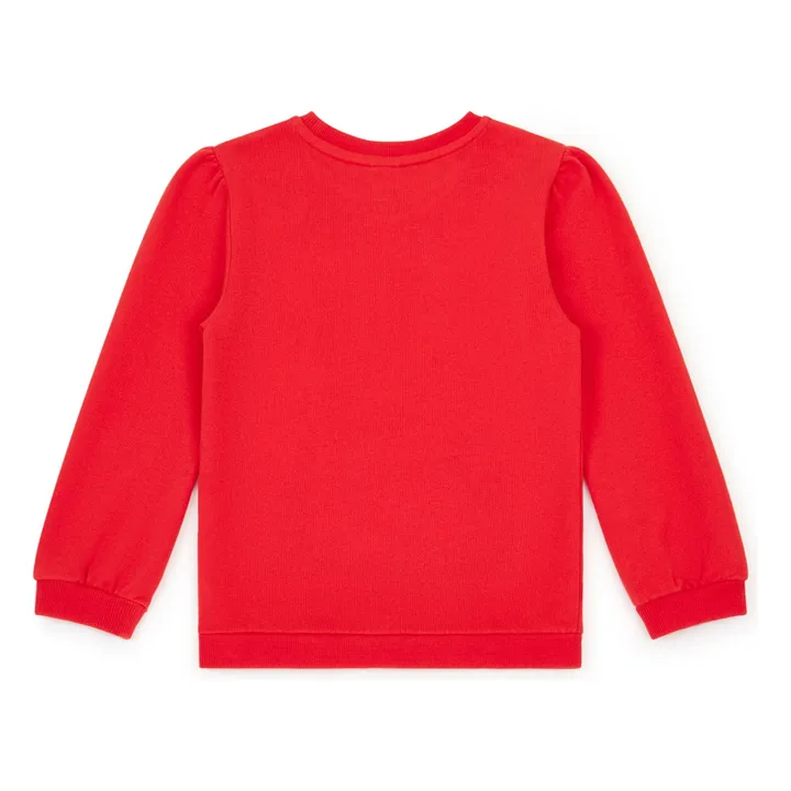 Bonton Sweat Smack Coton Bio | Rouge
