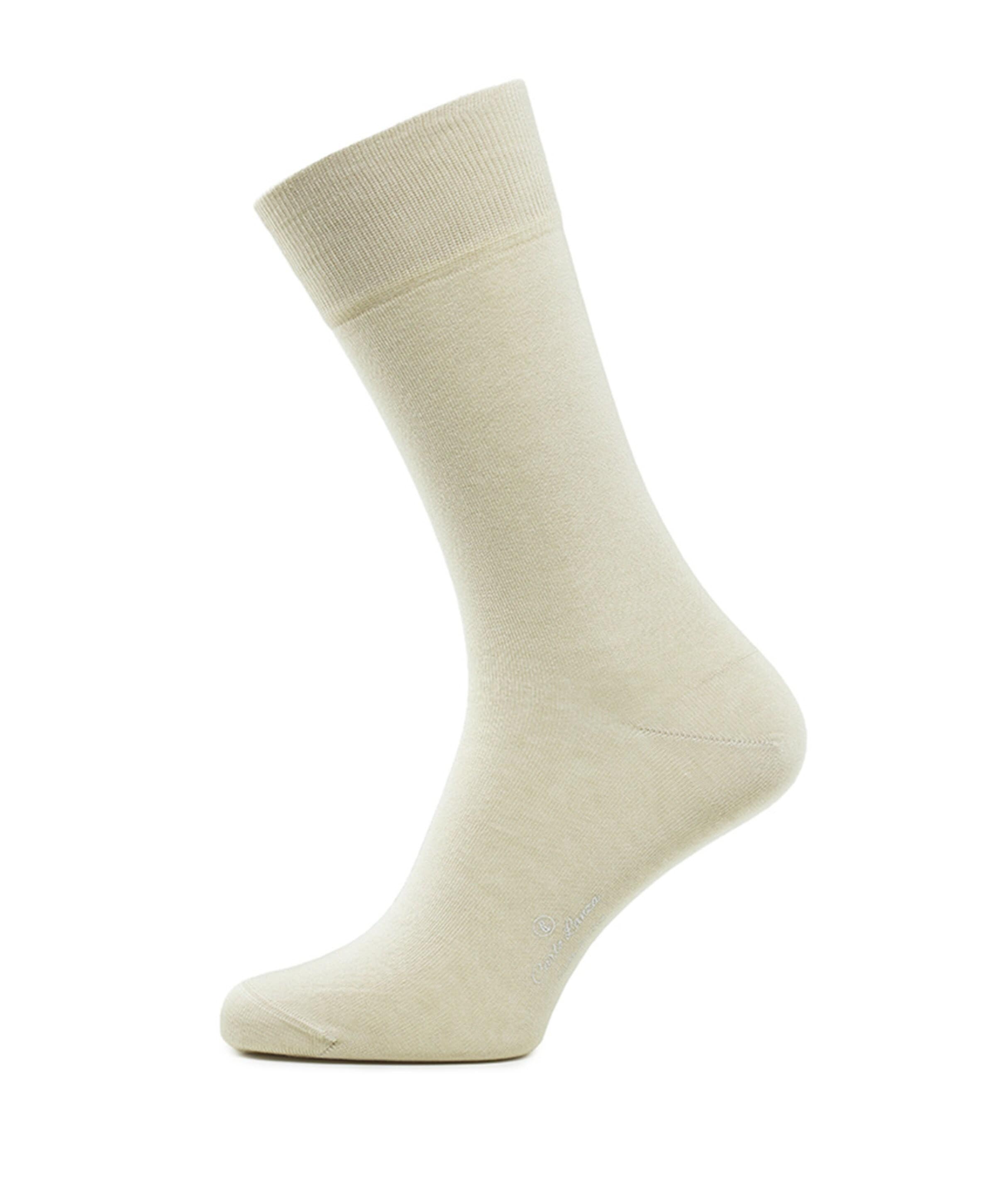 Carlo Lanza Heren sokken beige
