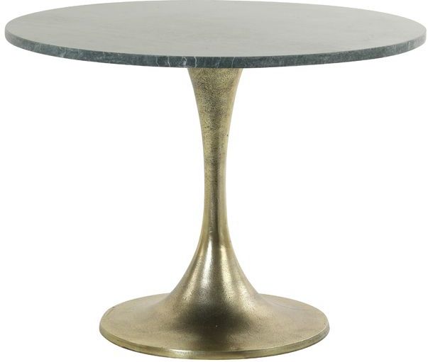 Light & Living - RICKERD - Bijzettafel - Groen - Ø61x41cm