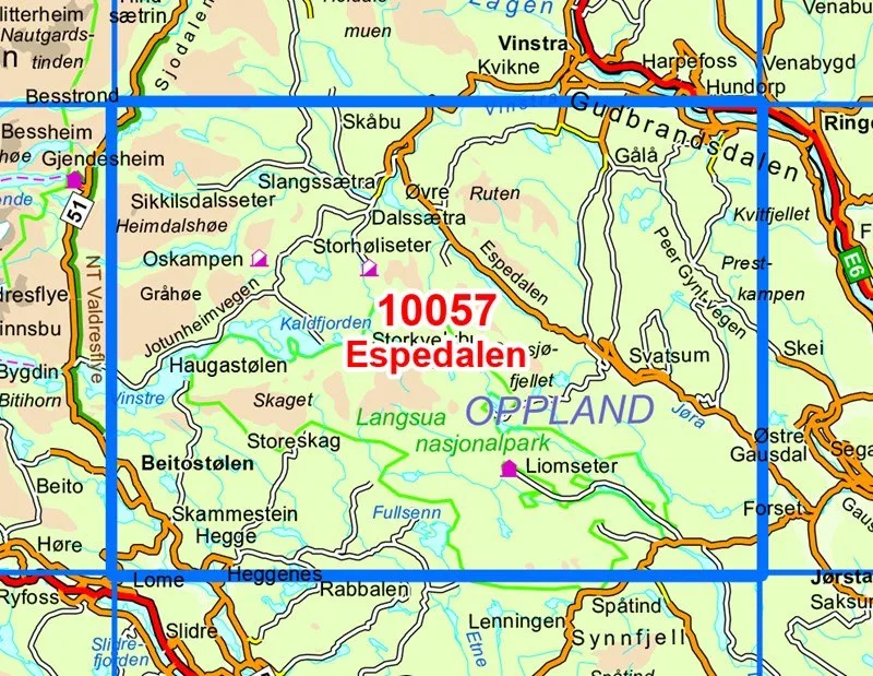 Nordeca Norge-serien 1:50 00 Norge-serien