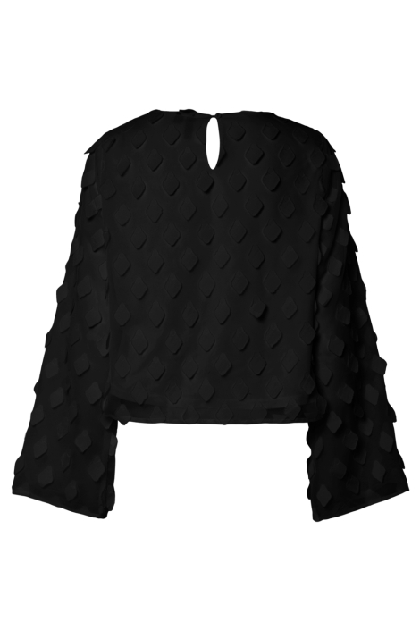 Pieces zwarte dames blouse