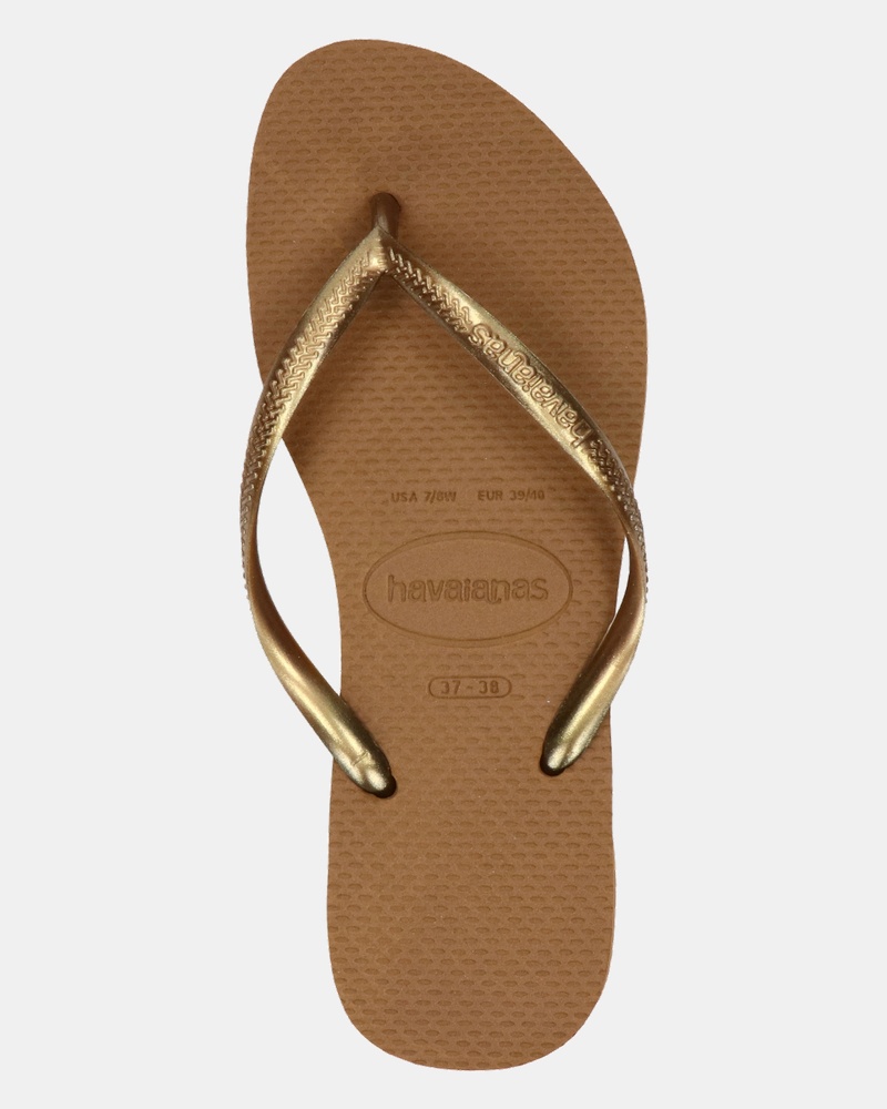 Havaianas Slim Slippers  - brons