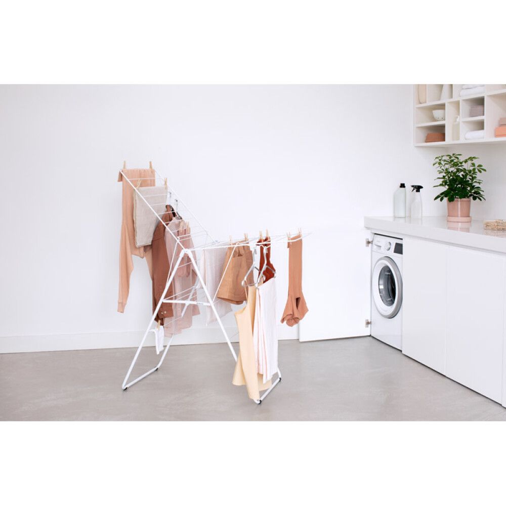 TØRKESTATIV BRABANTIA HANGON 20M HVIT