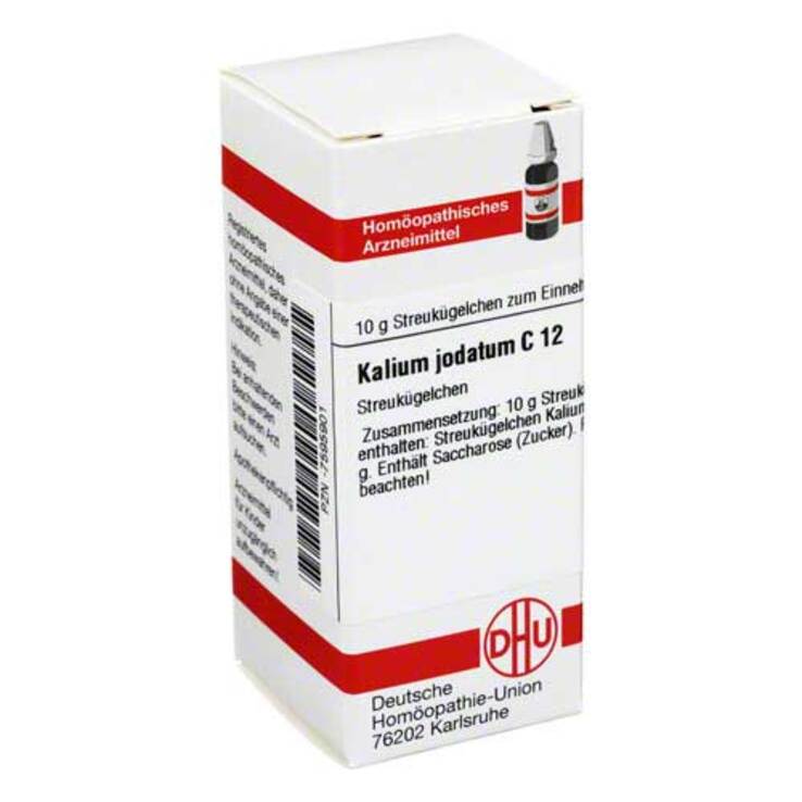 DHU Kalium jodatum C 12 Globuli, 10 g