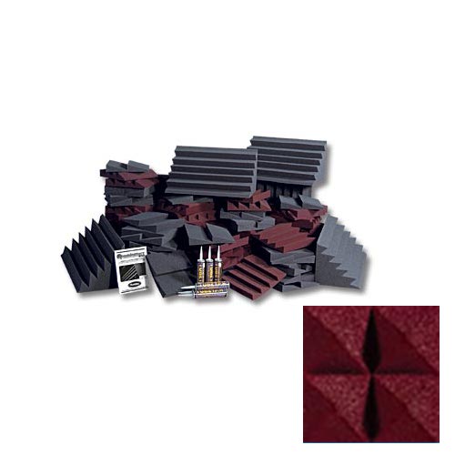 Auralex D108L Roominator BUR Burgundy set rood
