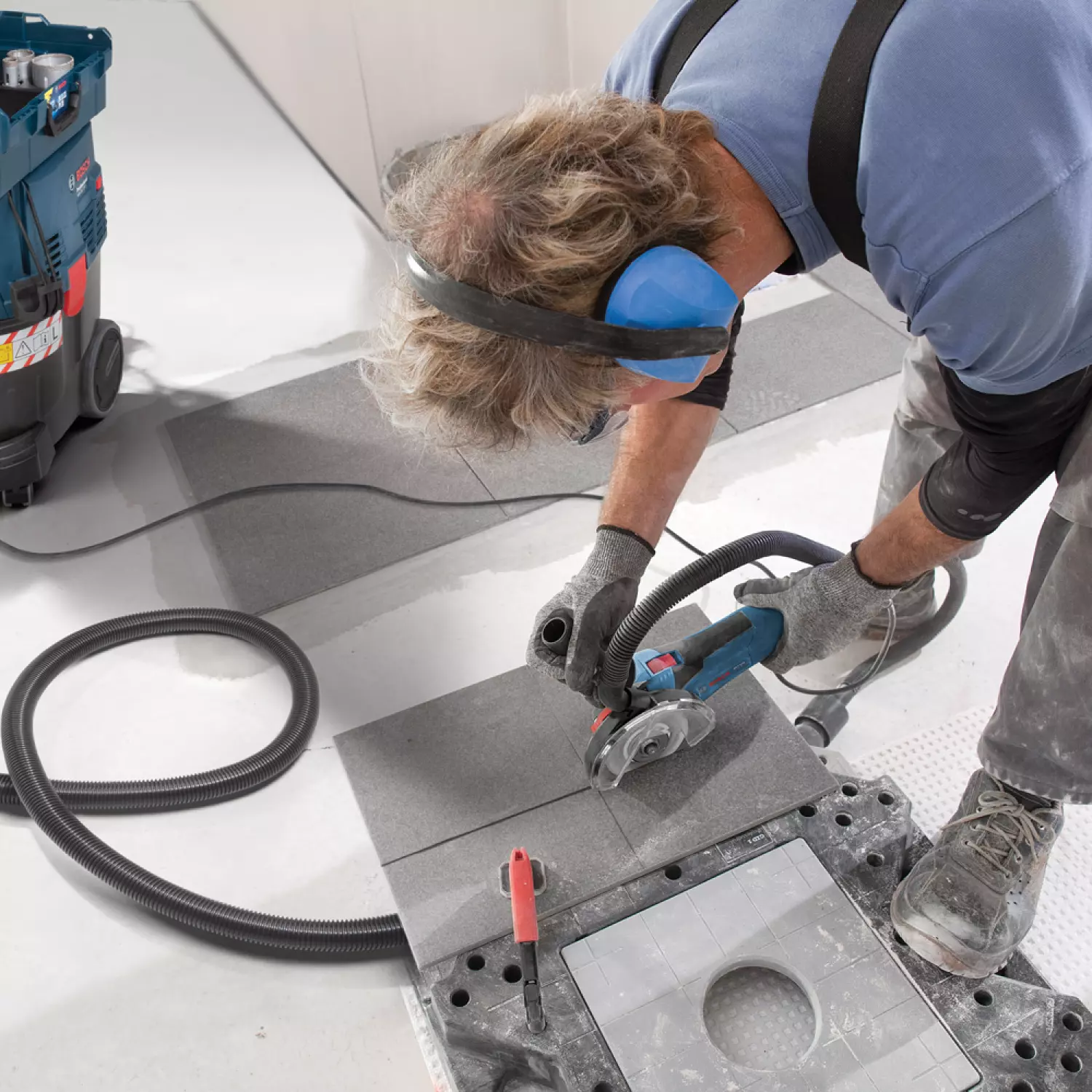 Bosch GAS 35 L SFC  Bouwstofzuiger - 1380W - L-klasse - 35L