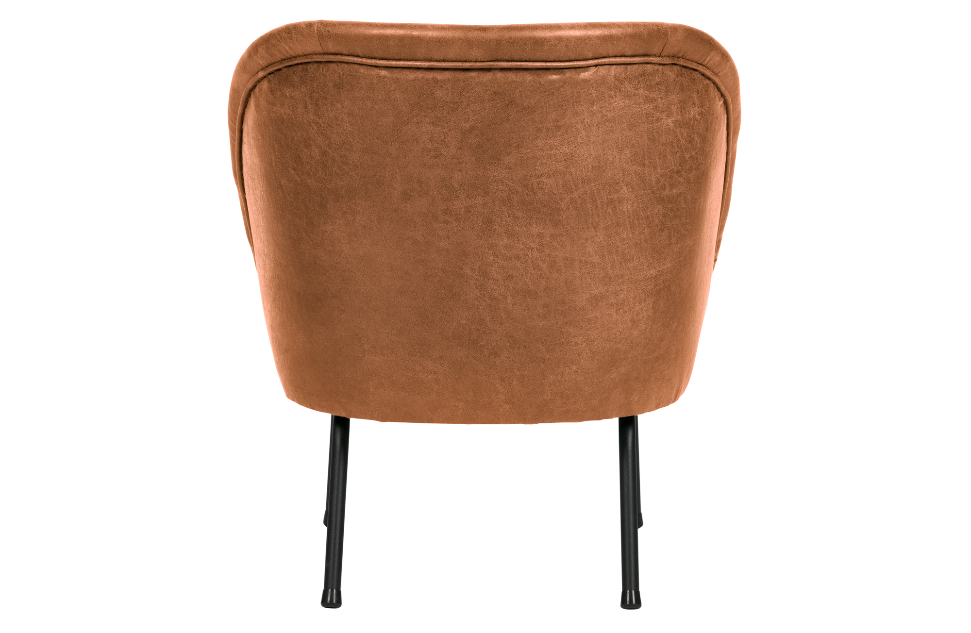 Fauteuil Vogue leer - Cognac