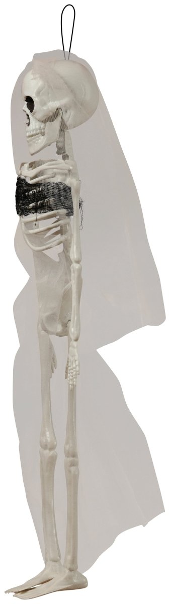 Halloween Skelet Bruid 43cm
