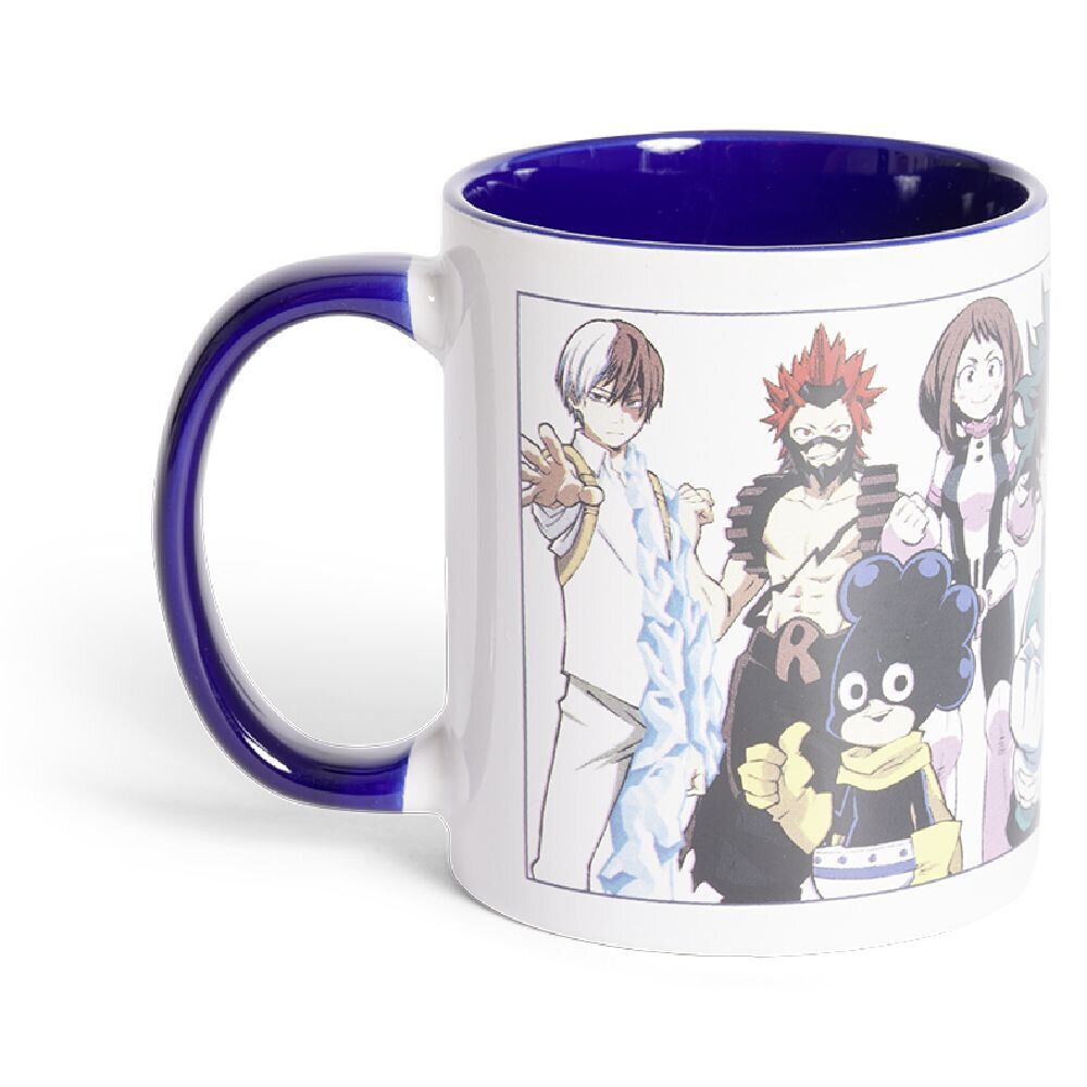 Mug My Hero Academia blanc et bleu foncé 315ml
