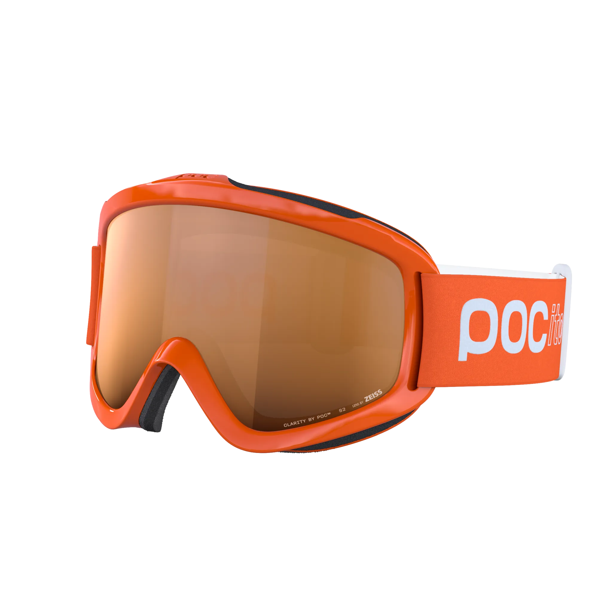 POC Pocito Iris Fluorescent Orange/partly Sunny Light Orange