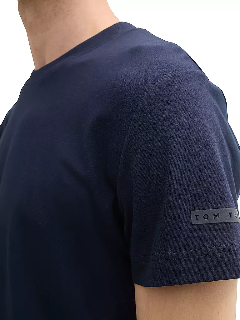 TOM TAILOR T-Shirt dunkelblau