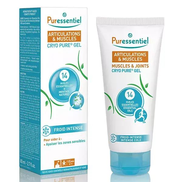 Puressentiel Articulações e Músculos Cryo Pure Gel 80ml
