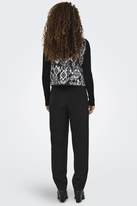 Jacqueline de Yong zwarte dames gilet