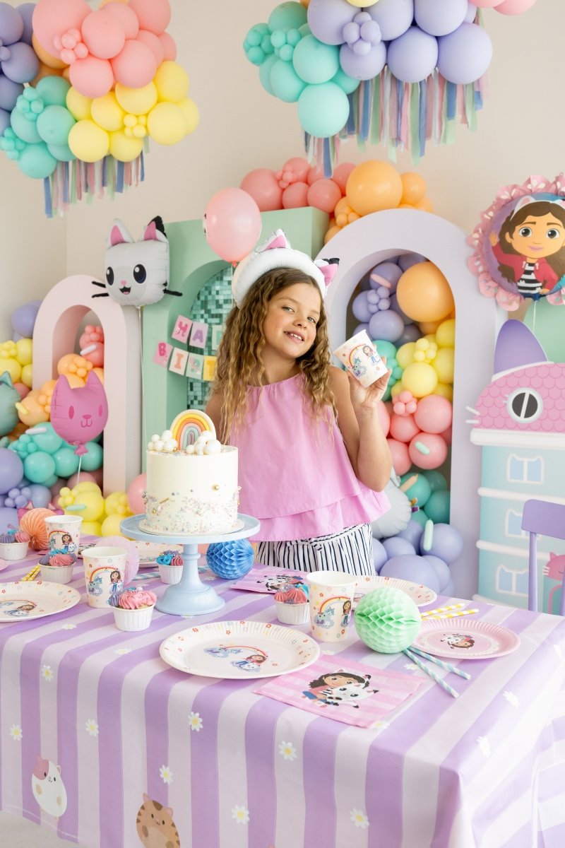 Gabby'S Dollhouse Tafelkleed Paars 1,8m
