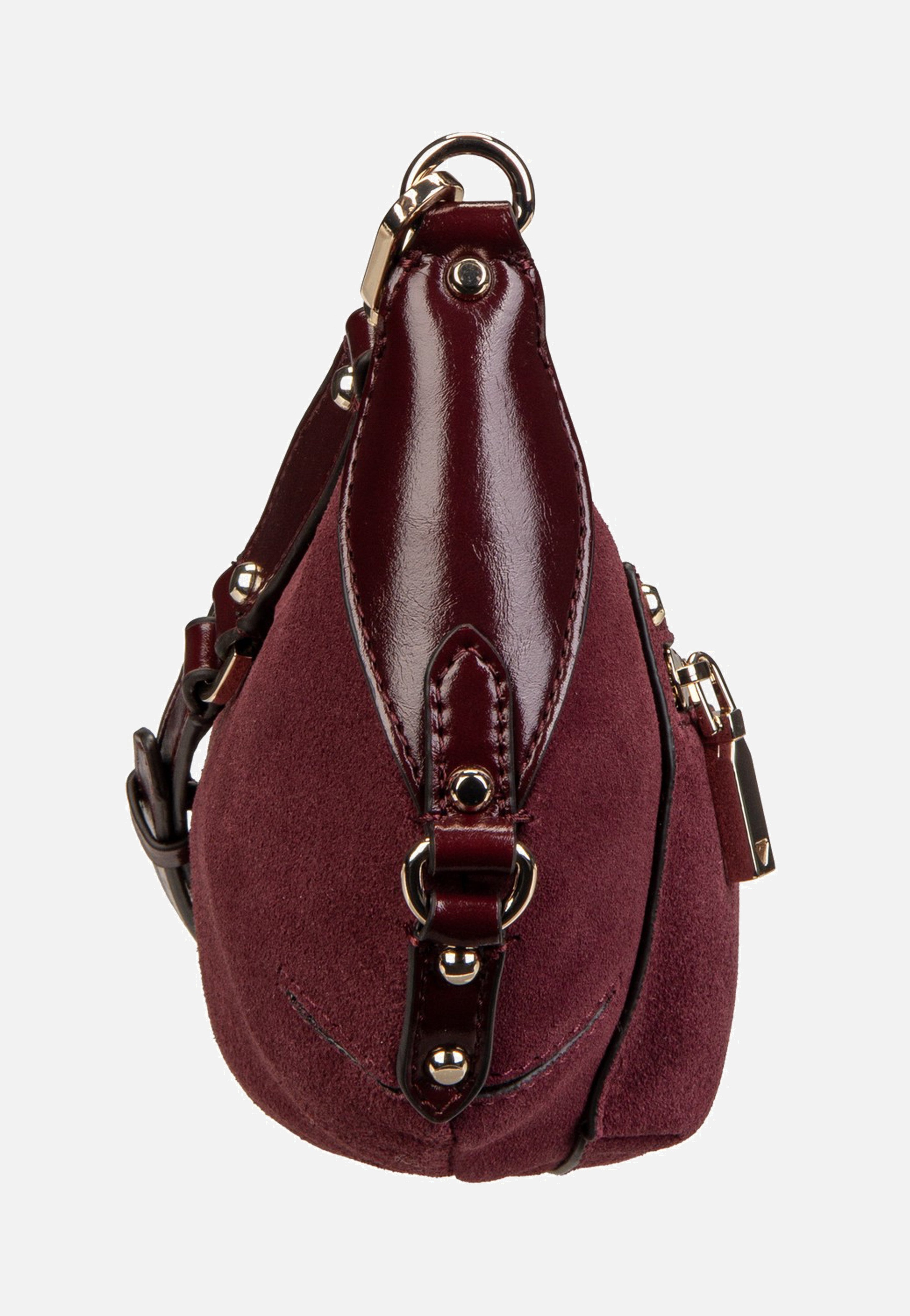 Marsha Mini Crossbody Burgundy - Crossbody Bag