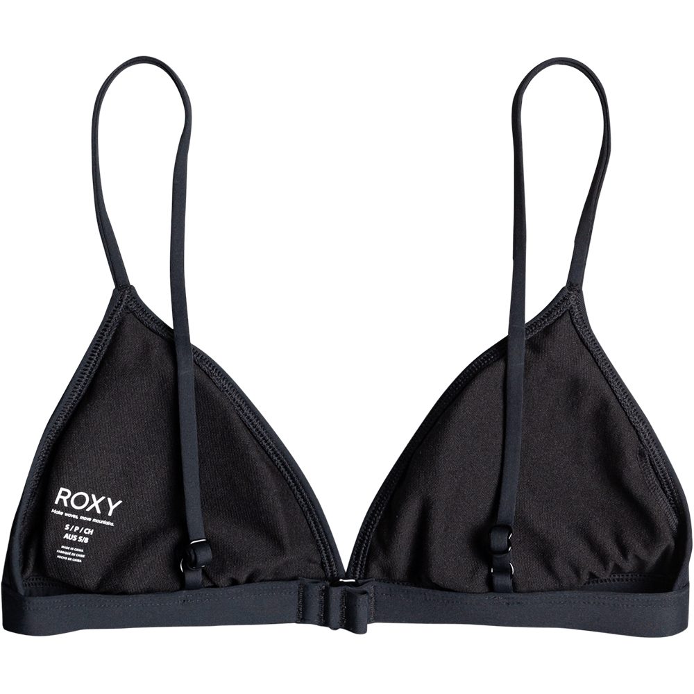 Roxy Beach Classics Triangle Bikini Top Damen anthrazit