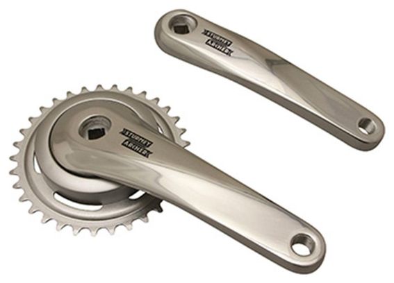 PEDALIER CITY STURMEY ARCHER ALU 170mm PLATEAU 33D. POUR CHAINE 3.30 (1-2 x1-8) BOITIER 115mm