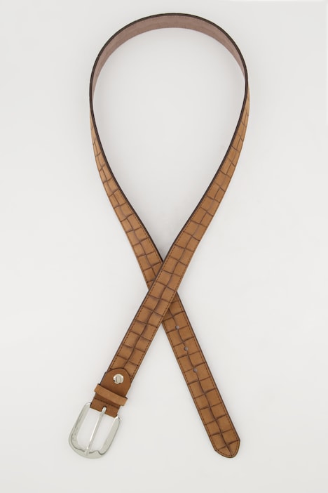 Gürtel, Leder, Metallic-Schnalle