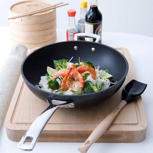 Le Creuset Les Forgées Wokpan Ã 30 cm