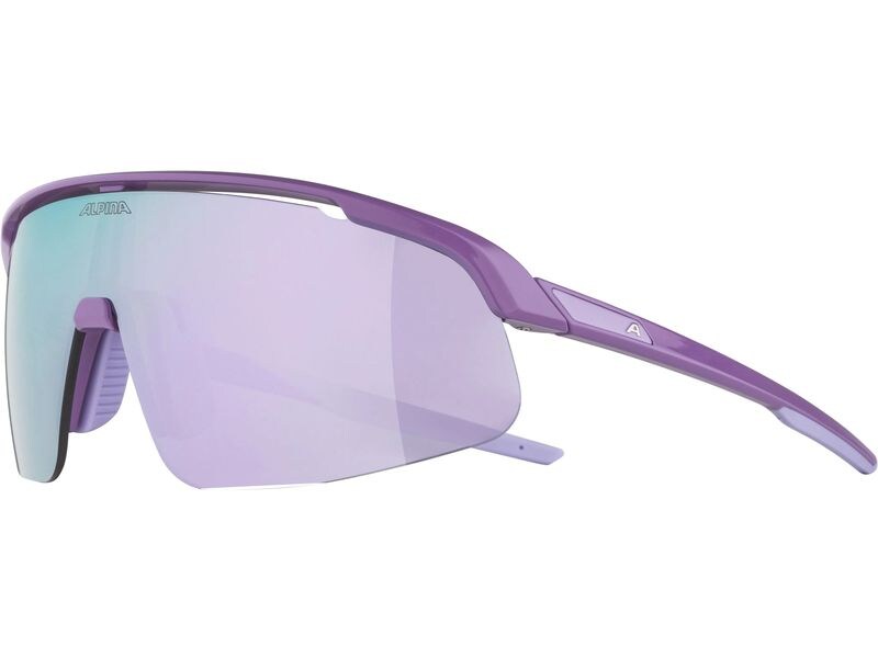 alpina Sportbrille Turbo Pro Youth - Lila Velobrille Cat.3