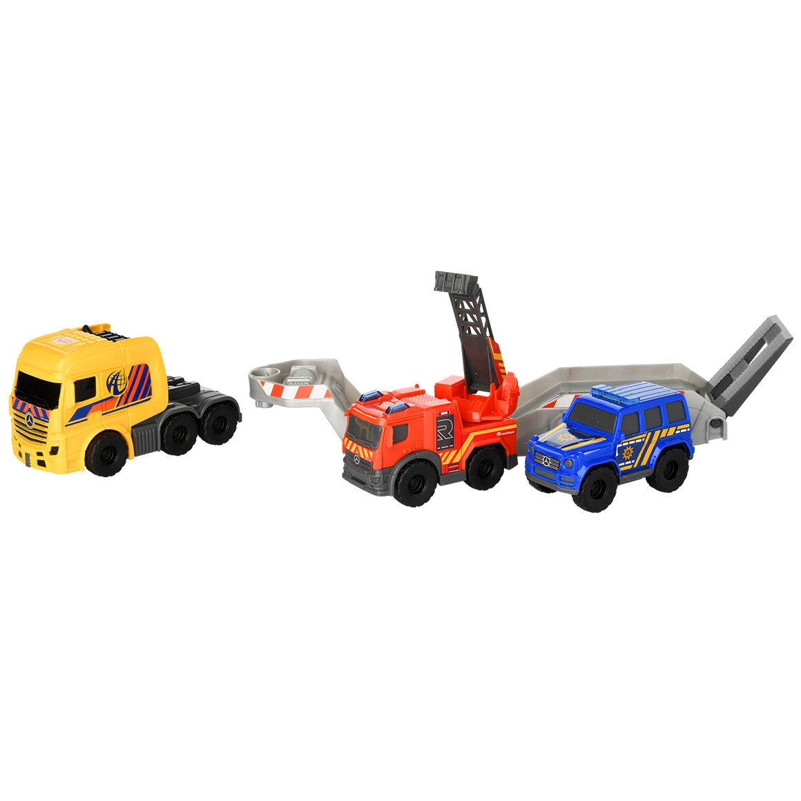 Dickie Dickie Toys Micro Rescue Truck gelb / rot / blau