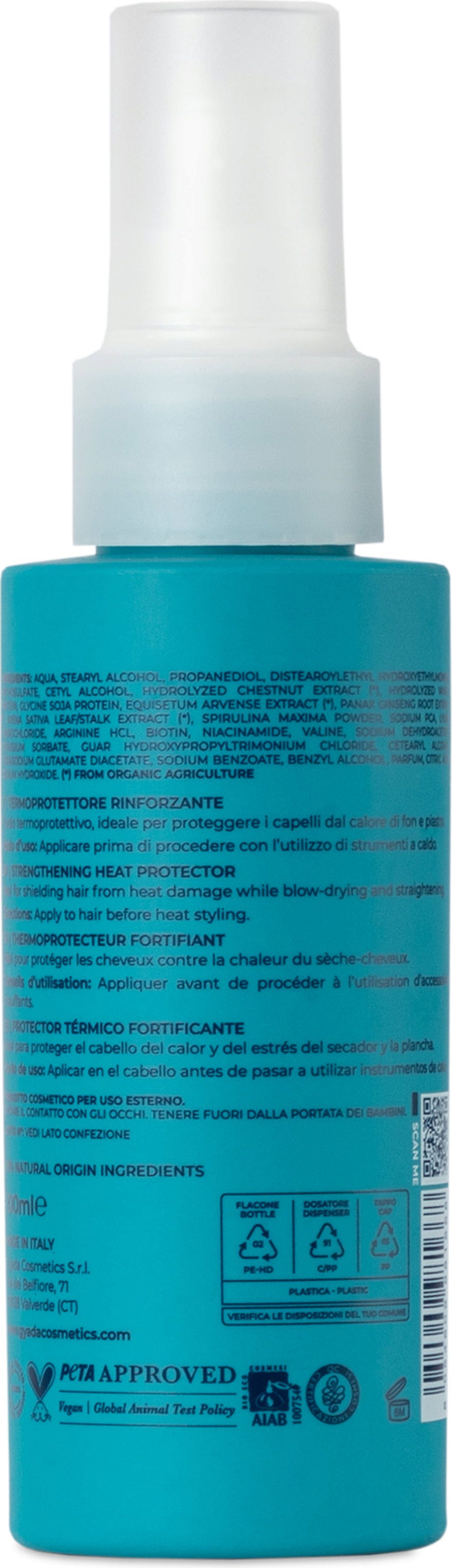 GYADA Cosmetics  Stärkender Hitzeschutz mit Spirulina & AQ-SAVE, 100 ml
