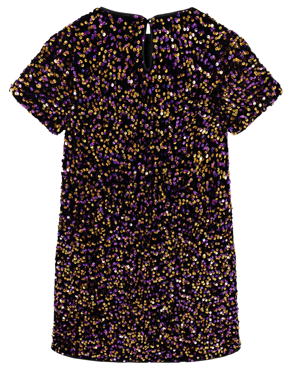 Kleid NKFRUNICA mit Pailletten in grape juice