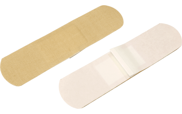 Basic Nature Pflaster Bambus 25 Stück 7,6 x 1,9 cm
