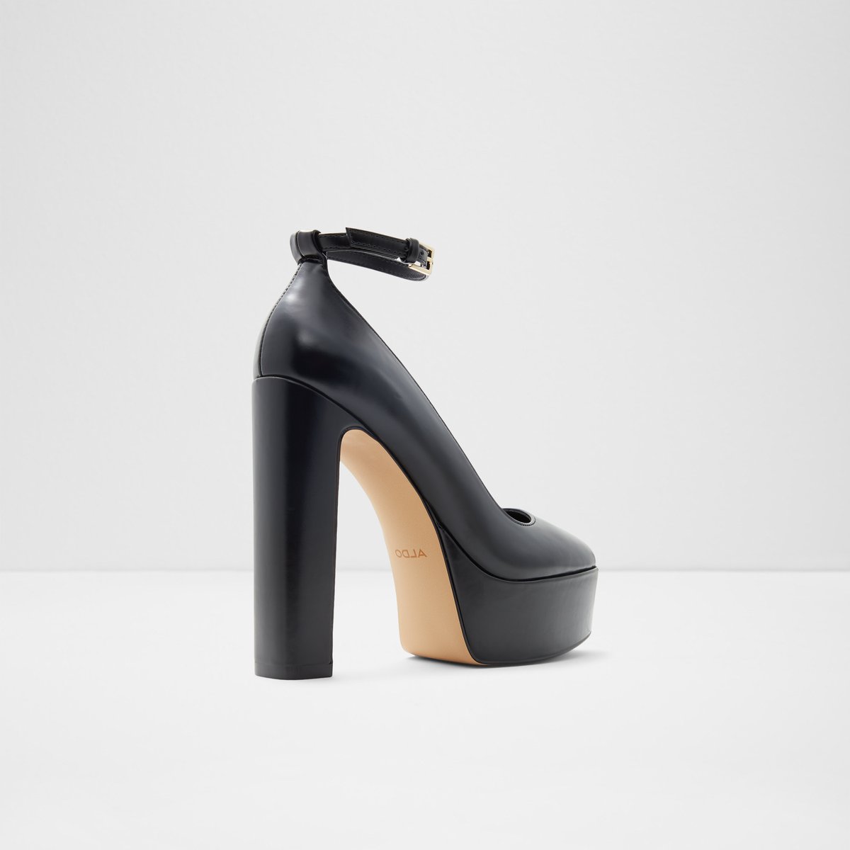 Fonda Black Women Block Heels