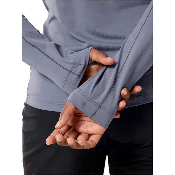 T-shirt randonnée ARC'TERYX TAEMA CREW LS W STRATUS HEATHER