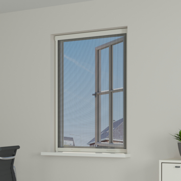 Livn rolhor raam Basic wit 65x155 cm