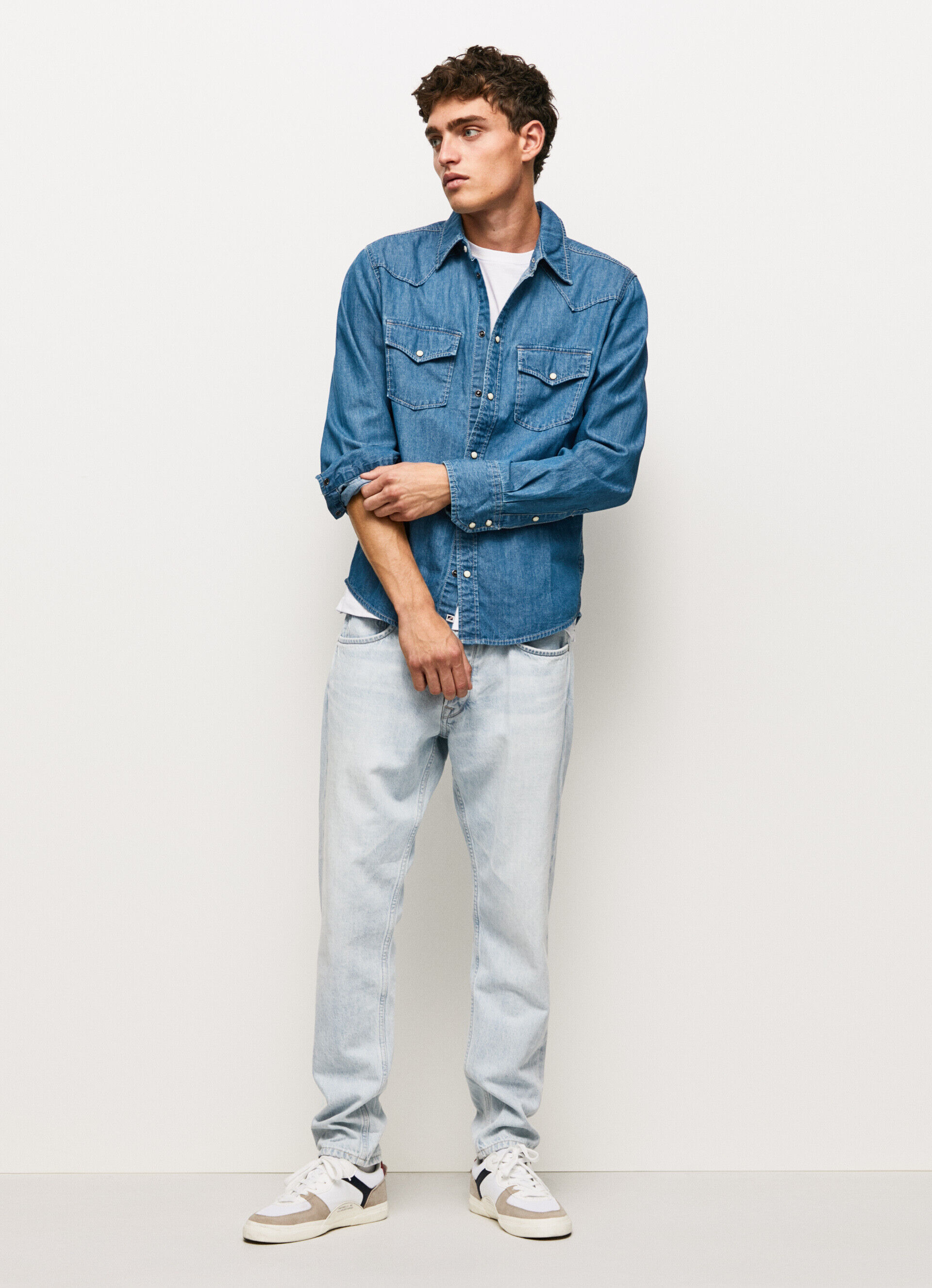 CAMISA JEANS CARSON FIT REGULAR - jeans