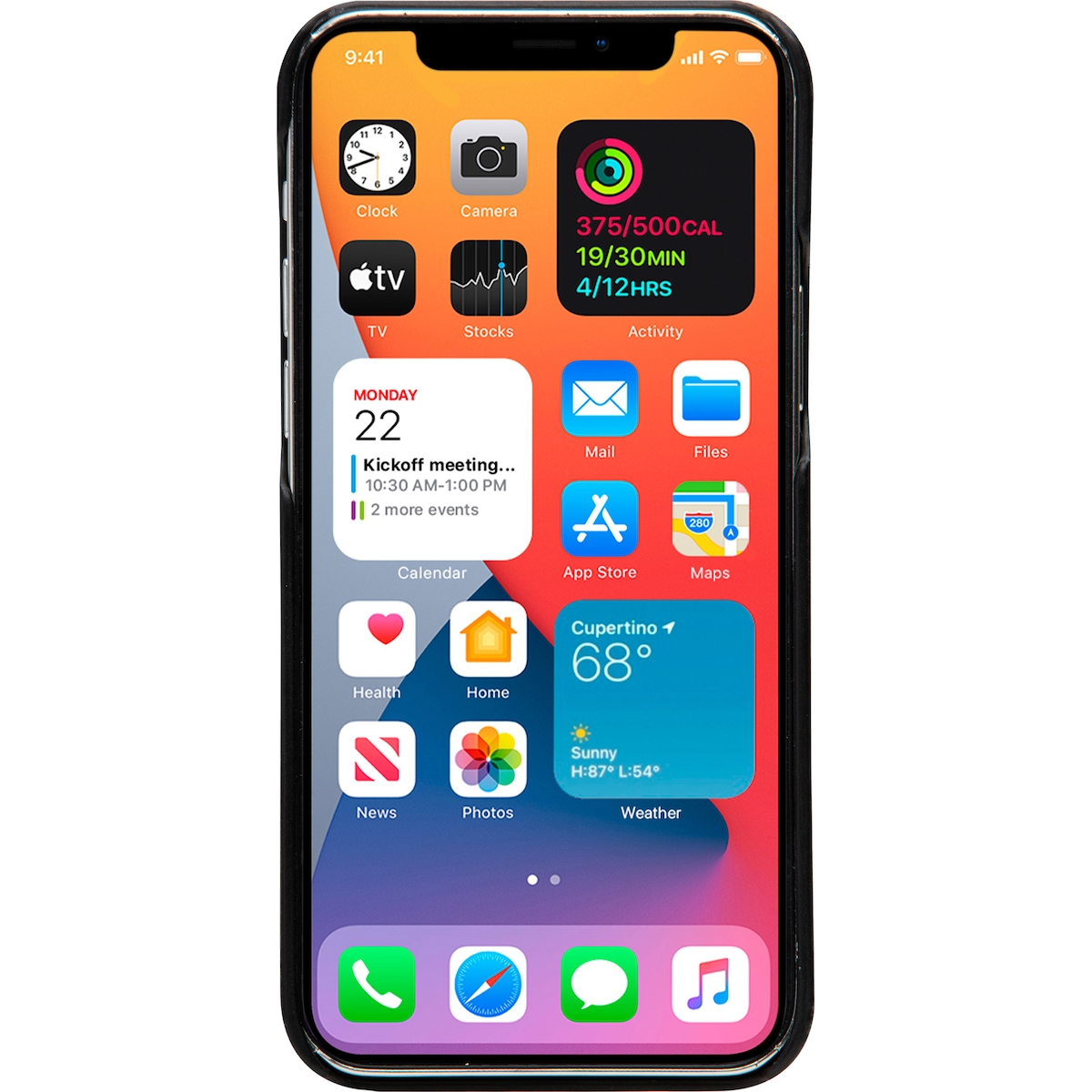 Dbramante1928 Lynge lommebokdeksel til iPhone 12/12 Pro (black)