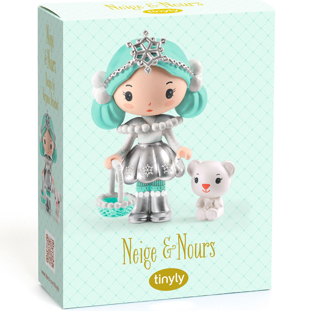 djeco tinyly speelfiguur - neige & nours